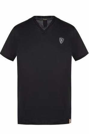 T-shirt z naszywką z logo, zdjęcie 1 T-shirt z naszywką z logo od Billionaire